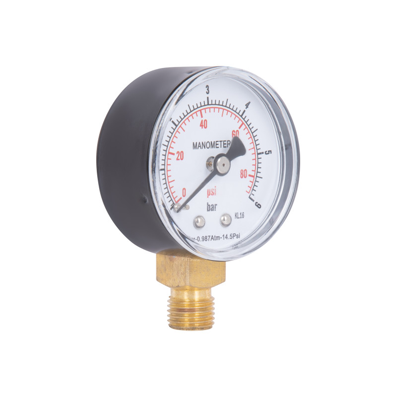 Манометр Thermo Alliance Standart 50 мм 1/4", нижнє підмикання SD1706B