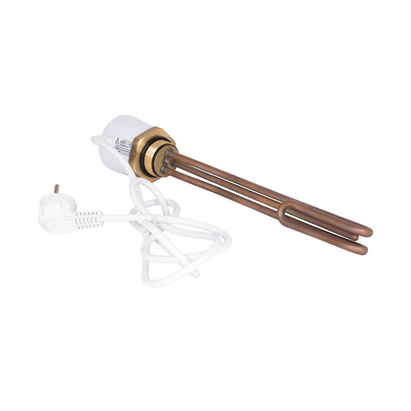 ТЕН з термостатом Galmet GE, 2 кВт, 230 В - 5/4" (1 1/4") (100-140 л) (41020001)