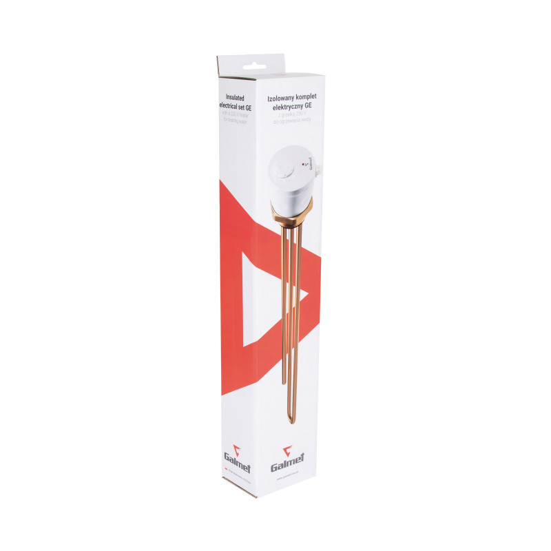 ТЕН з термостатом Galmet GE, 2 кВт, 230 В - 5/4" (1 1/4") (100-140 л) (41020001)