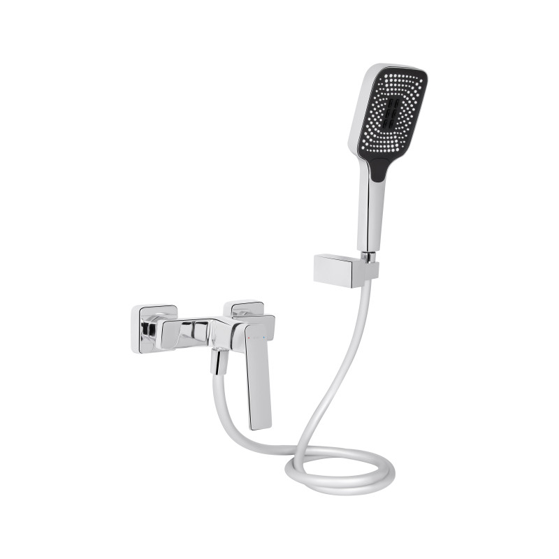 Змішувач для душу Qtap Capricorn з душовим гарнітуром Chrome (k35) QTCAP4060102C48221