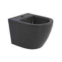 Біде підвісне Qtap Robin 515x370x350 мм, Anthracite QT13551381GAN