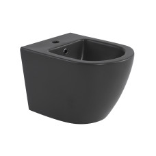 Біде підвісне Qtap Robin 515x370x350 мм, Anthracite QT13551381GAN