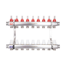 Колектор з витратомірами Thermo Alliance Standart 1" 9 виходів SD0049