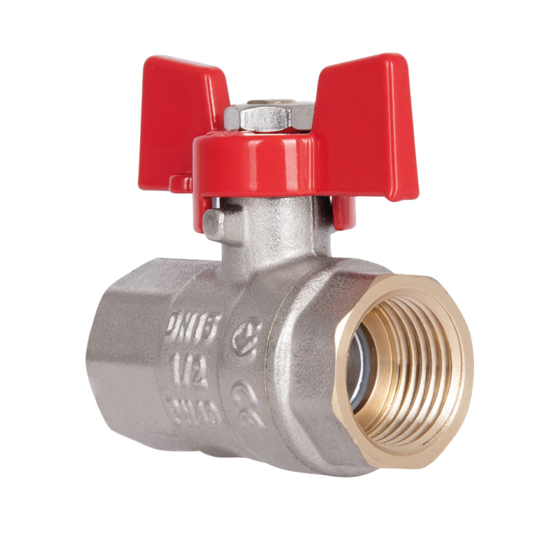 Кран кульовий Thermo Alliance Standart 1/2" ВР для води (метелик) SD602NW15PN40