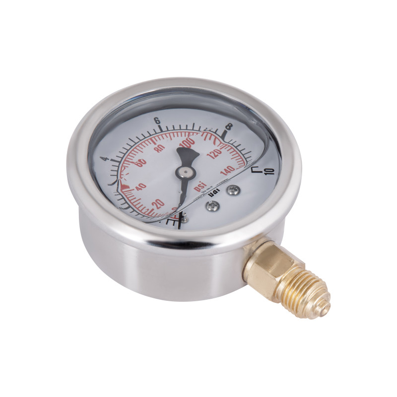 Манометр із гліцерином Thermo Alliancе Forte 10 бар, 1/4"З, нижнє підключення TAF170G10B