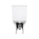 Унитаз напольный Qtap Presto безобідковий з сідінням Soft-close QTPRE27W51022