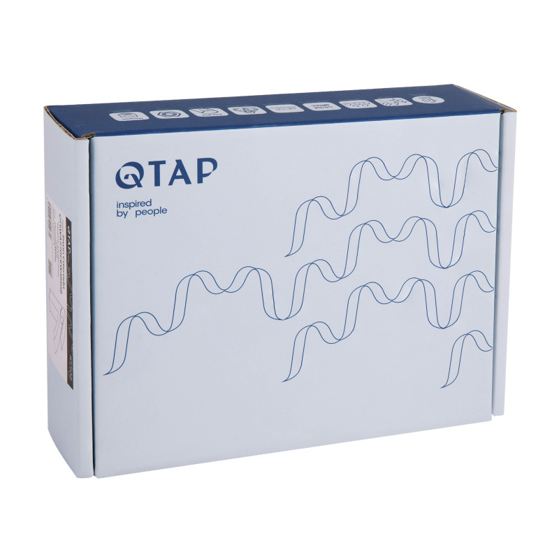 Змішувач для раковини Qtap Swan Cascada QTSWA270CRM45564 Chrome