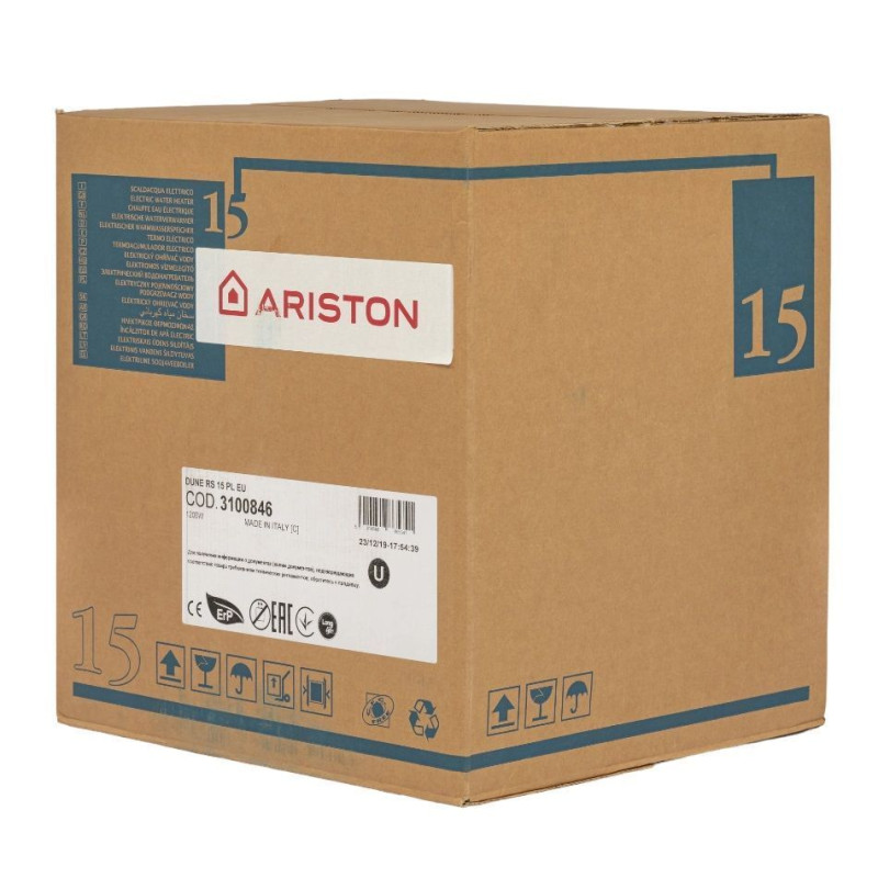 Водонагреватель электрический Ariston DUNE RS 15 PL EU