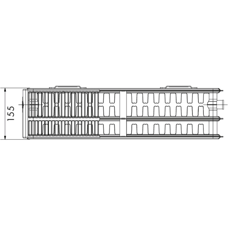 Радіатор сталевий Korado 33 VK 500x2000